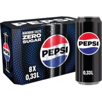 Een afbeelding van Pepsi Zero sugar 8-pack