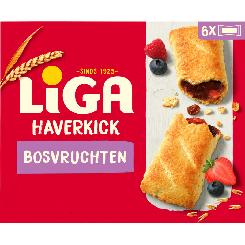 Een afbeelding van Liga Haverkick bosvruchtensmaak