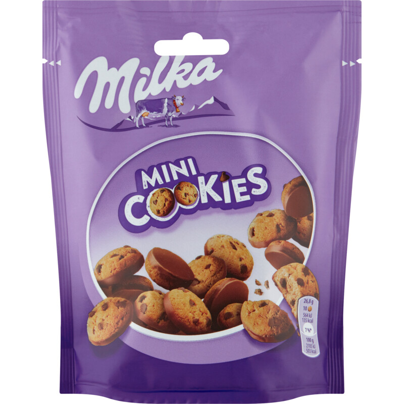 Een afbeelding van Milka Mini cookies