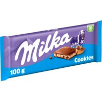 Een afbeelding van Milka Chocoladereep melk cookies