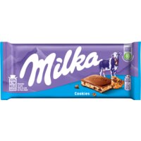 Een afbeelding van Milka Chocoladereep melk cookies