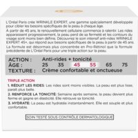 Een afbeelding van L'Oréal Wrinkle expert retino peptiden dagcrème