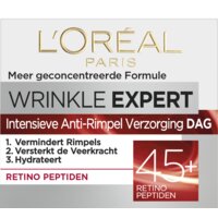 Een afbeelding van L'Oréal Wrinkle expert retino peptiden dagcrème