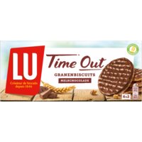 Een afbeelding van LU Time Out granenbiscuits melkchocolade