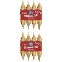 Een afbeelding van AH Mini maiswafels paprika smaak 2-pack