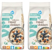 Een afbeelding van AH Glutenvrij Volkoren havervlokken 2-pack
