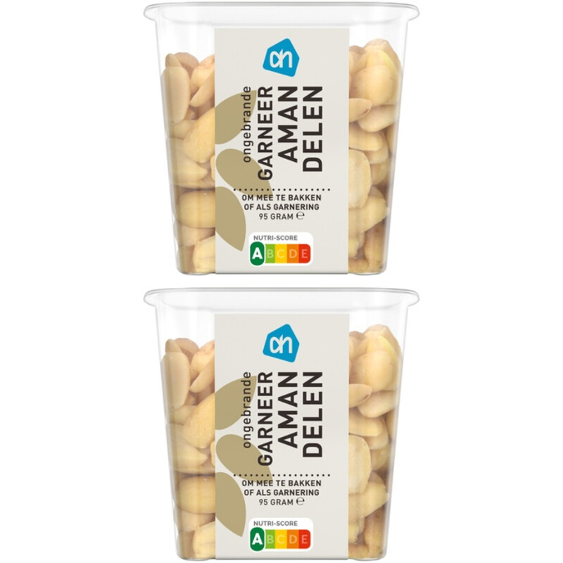 Een afbeelding van AH Ongebrande garneer amandelen 2-pack
