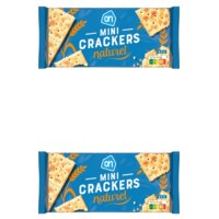 Een afbeelding van AH Mini crackers naturel 2-pack