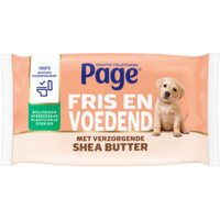 Een afbeelding van Page Shea butter vochtig toiletpapier