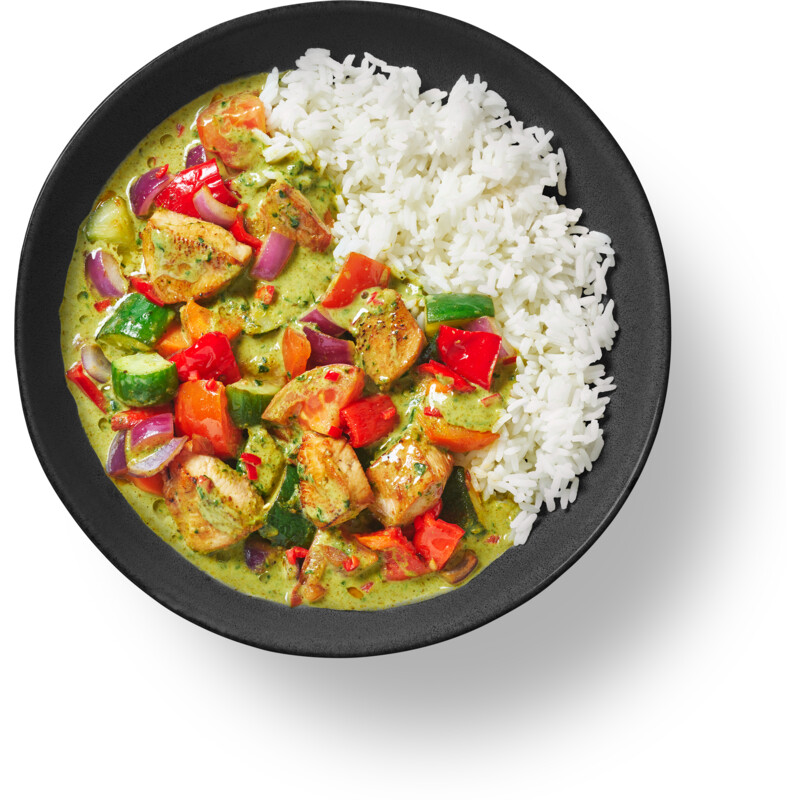 Een afbeelding van AH Thaise groene curry verspakket