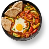 Een afbeelding van AH Gesneden verspakket shakshuka