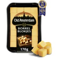 Een afbeelding van Old Amsterdam Borrelblokjes voorgesneden
