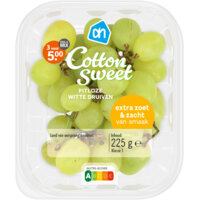 Een afbeelding van AH Cotton sweets pitloze witte druiven