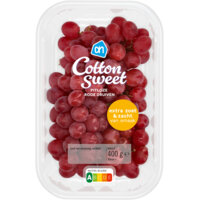 Een afbeelding van AH Cotton Sweet pitloze rode druiven