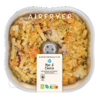 AH Airfryermaaltijd mac & cheese