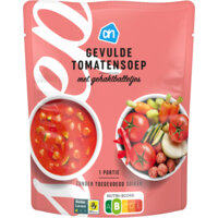 Een afbeelding van AH Gevulde tomatensoep met gehaktballetjes