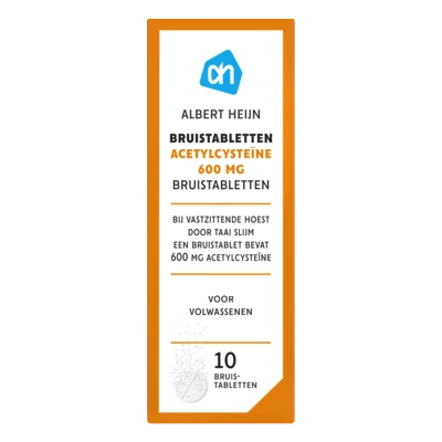 pdp-image-AH Bruistabletten acetylcysteïne 600mg