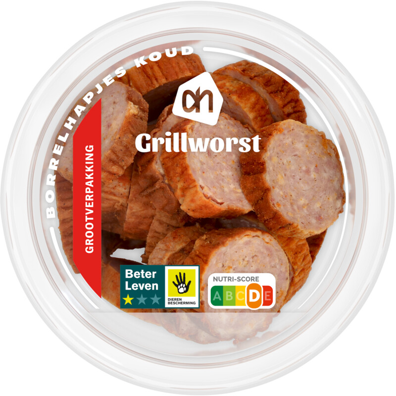 Een afbeelding van AH Grillworst grootverpakking