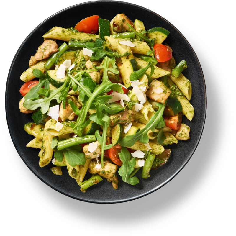 Een afbeelding van AH Italiaanse pasta pesto verspakket