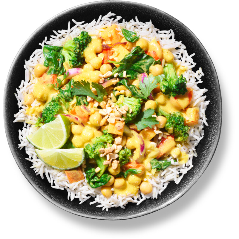 Een afbeelding van AH Terra Plantaardige verspakket groentecurry