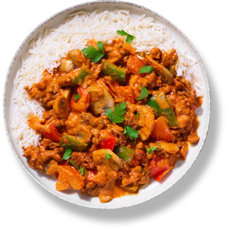 Een afbeelding van AH Gehakt stroganoff verspakket