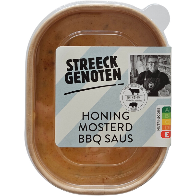 Een afbeelding van Streeckgenoten Honing mosterd BBQ saus