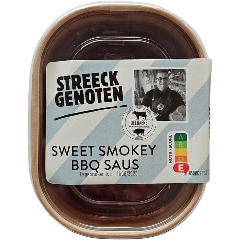 Een afbeelding van Streeckgenoten Sweet smokey BBQ saus bel