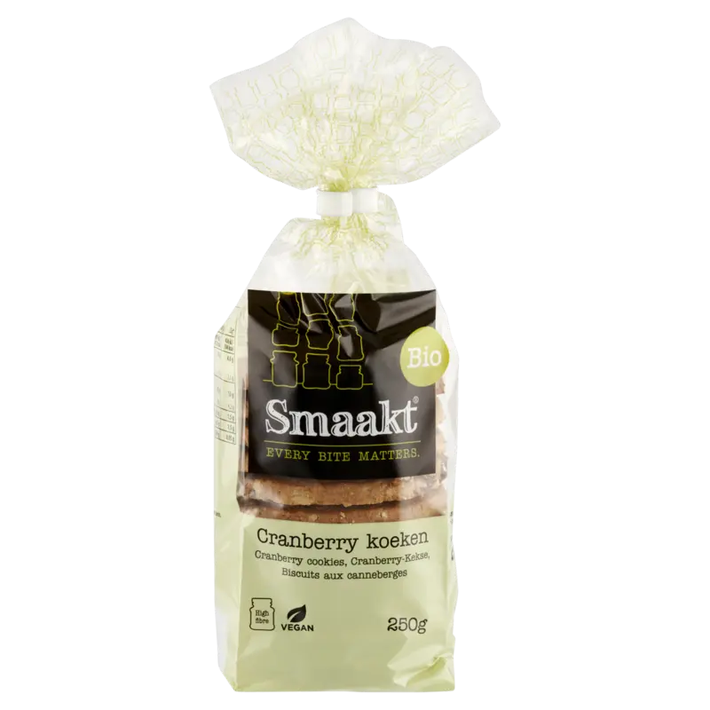 Smaakt Cranberrykoeken