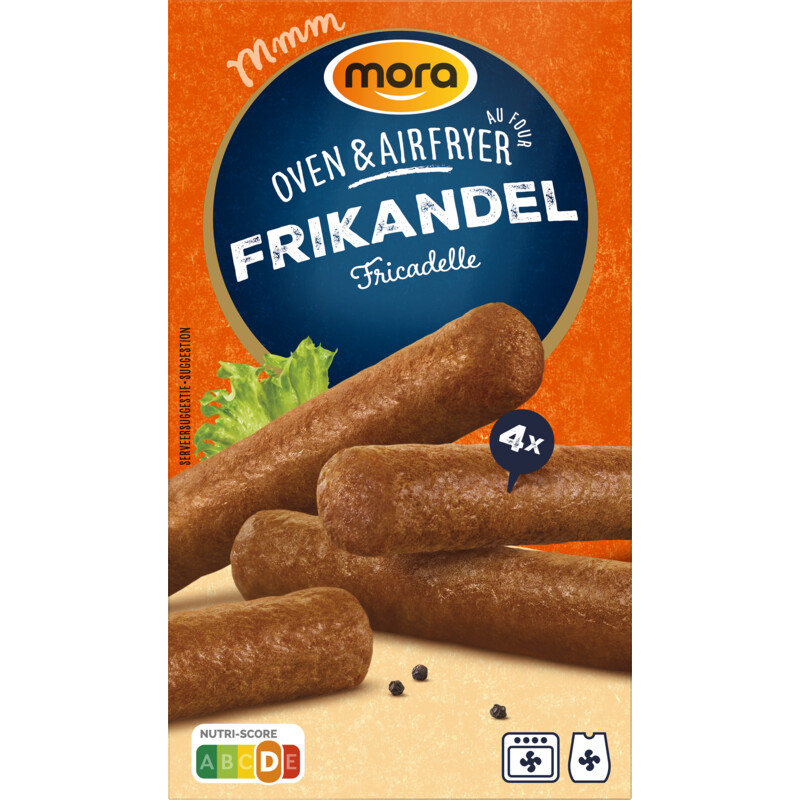 Een afbeelding van Mora Oven & airfryer frikandellen