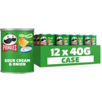 Een afbeelding van Pringles Sour cream & onion doos