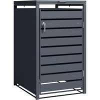 Een afbeelding van Axi Lucas container antraciet 1x 240 liter