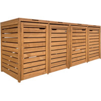 Een afbeelding van Axi Lex container bruin 4x 240l