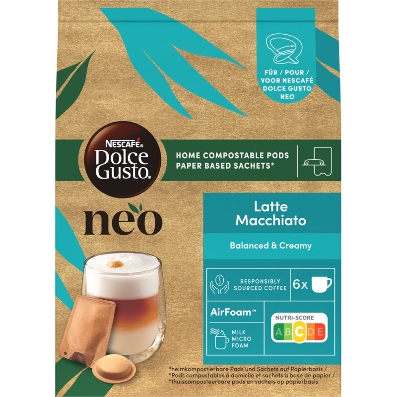 Een afbeelding van Nescafé Dolce Gusto Neo Latte macchiato capsules