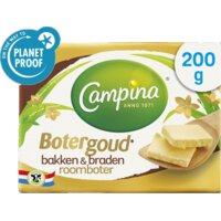 Een afbeelding van Campina Botergoud bakken & braden roomboter