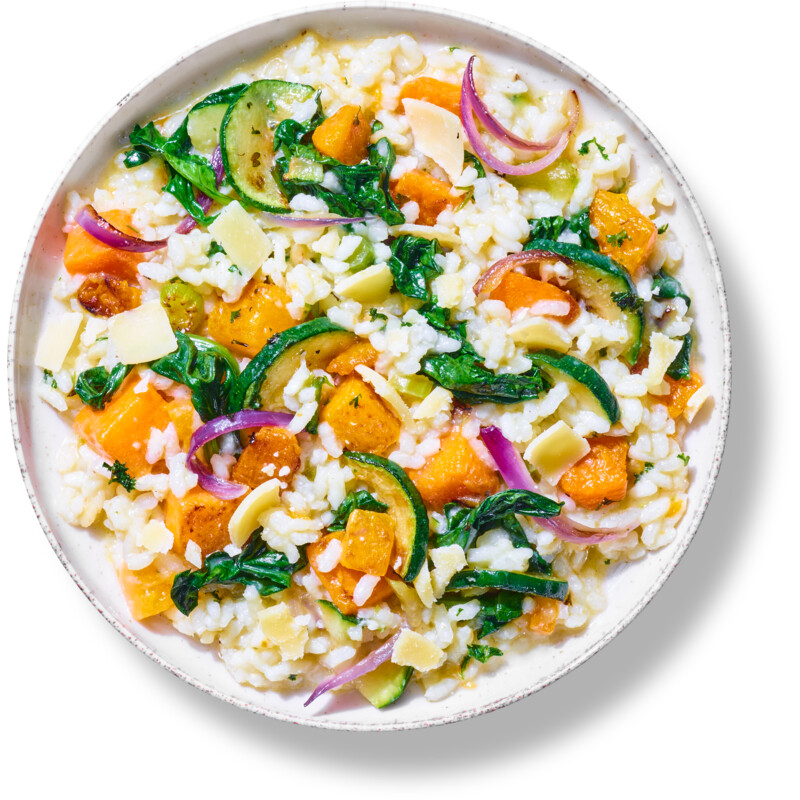 Een afbeelding van AH Gesneden verspakket pompoen risotto