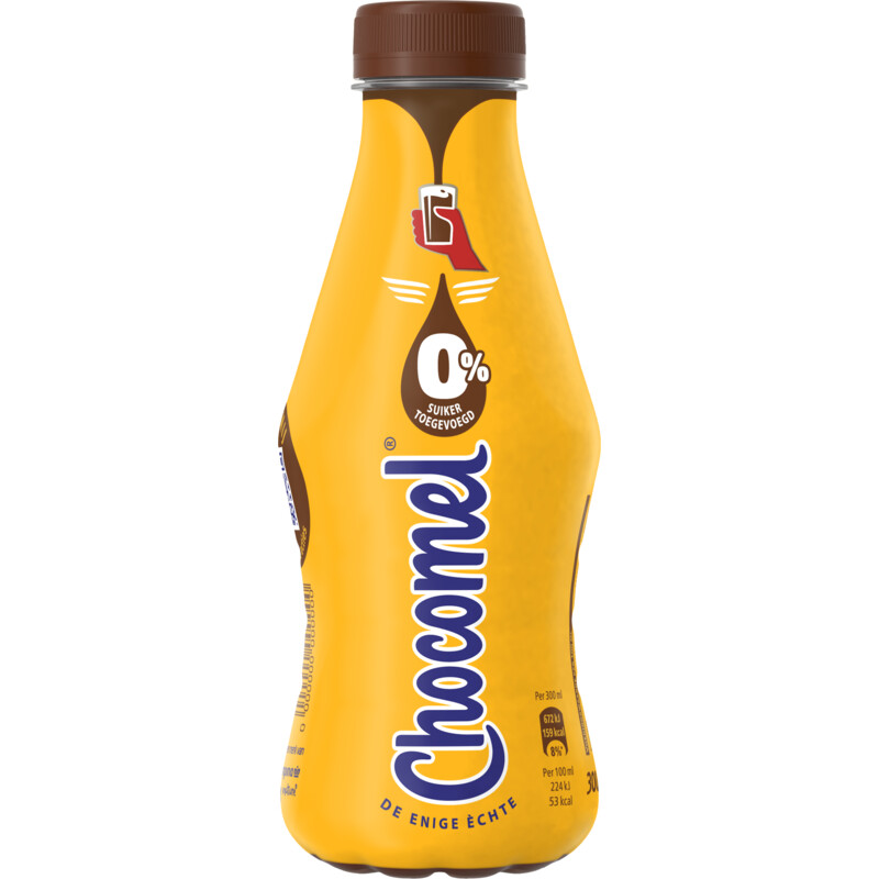 Een afbeelding van Chocomel 0% suiker toegevoegd