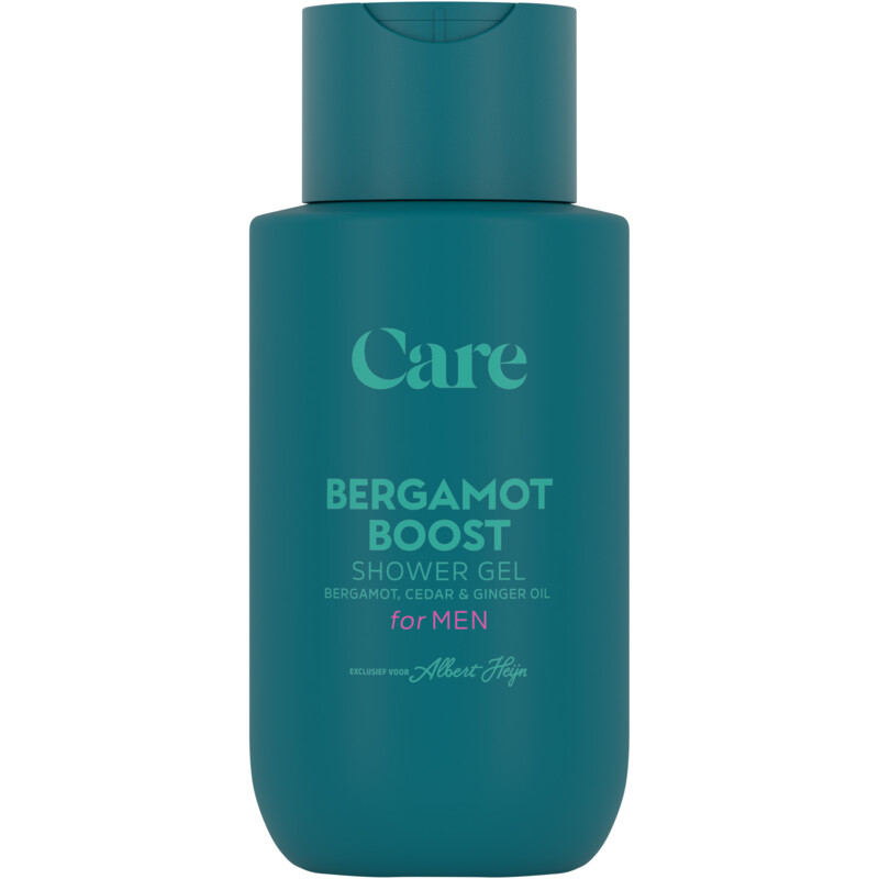 Een afbeelding van Care Bergamot boost shower gel for men