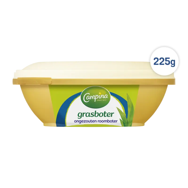 Campina Botergoud ongezouten grasboter