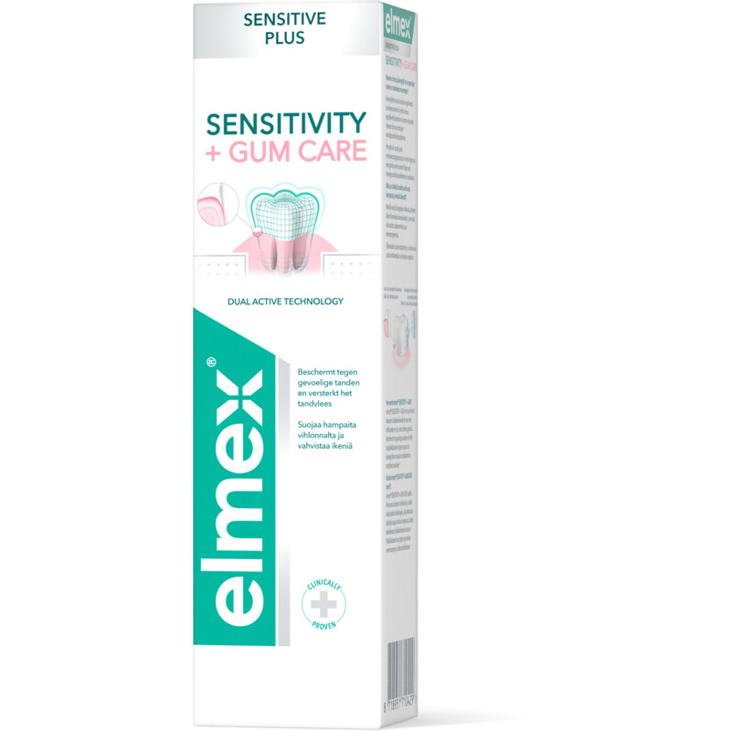 Een afbeelding van Elmex Tandpasta sensitive plus gum