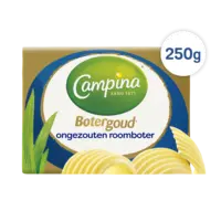 Campina Botergoud ongezouten roomboter