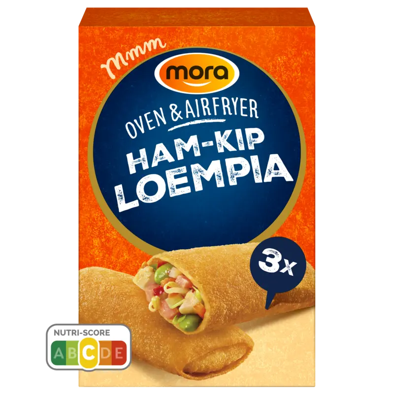 Mora Oven & airfryer ham-kip loempia's