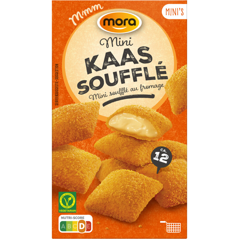 Een afbeelding van Mora Mini's kaassoufflés