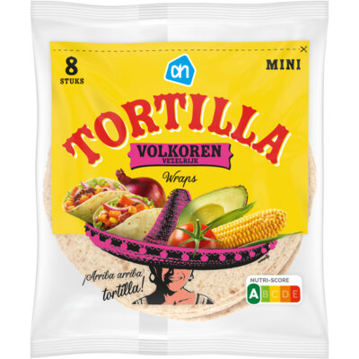 pdp-image-AH Tortilla volkoren wraps mini