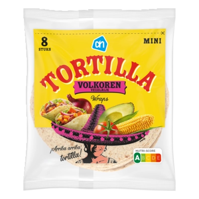 pdp-image-AH Tortilla volkoren wraps mini