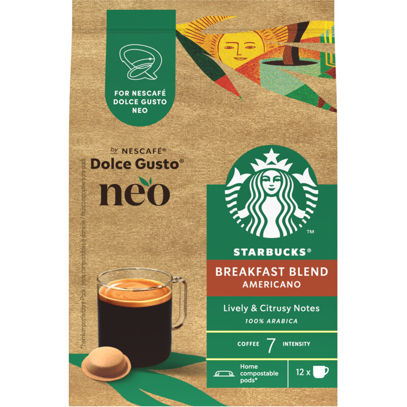 Een afbeelding van Nescafé Dolce Gusto Neo breakfast blend Americano Capsules