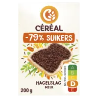 Céréal Hagelslag melk minder suikers