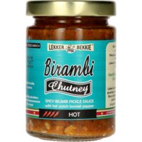 Een afbeelding van Lekker Bekkie Birambi chutney