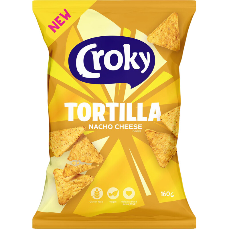 Croky Tortilla nacho cheese