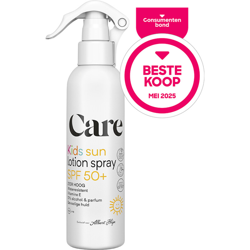 Een afbeelding van Care Sensitive kids sunspray spf50+
