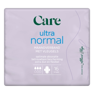 pdp-image-Care Ultra normal maandverband met vleugels